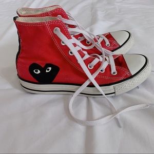 CONVERSE x PLAY (Comme des Garcons) Hand Painted